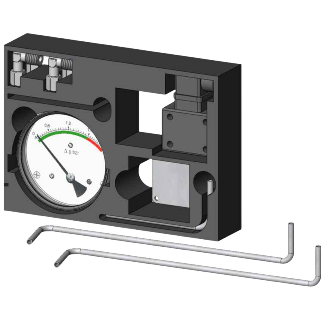 5179565000 9882310125 BFOS Differential Pressure Gauge Kit for Self Assembly