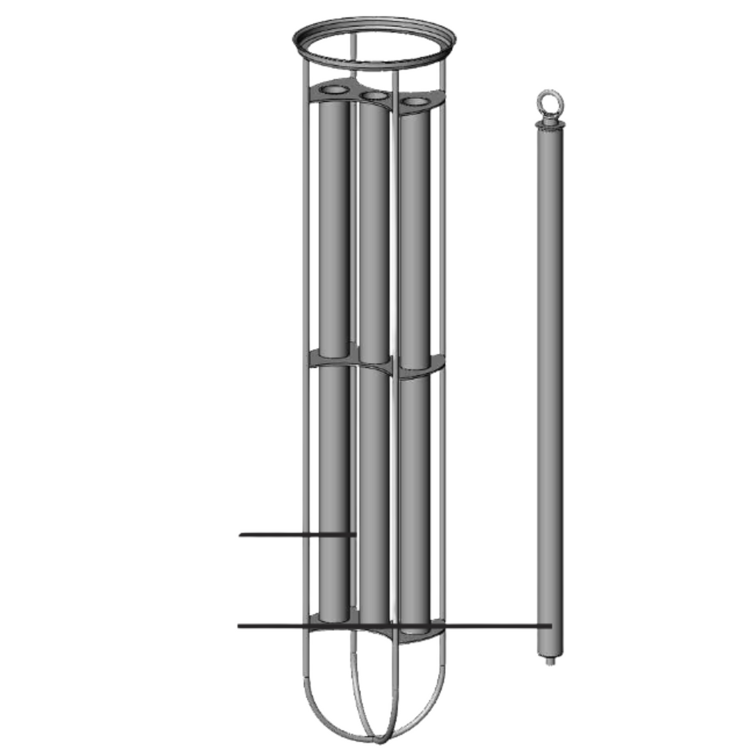5199205055 5199205050 BFOS Magnet Bar Bracket + One Magnet Size 2
