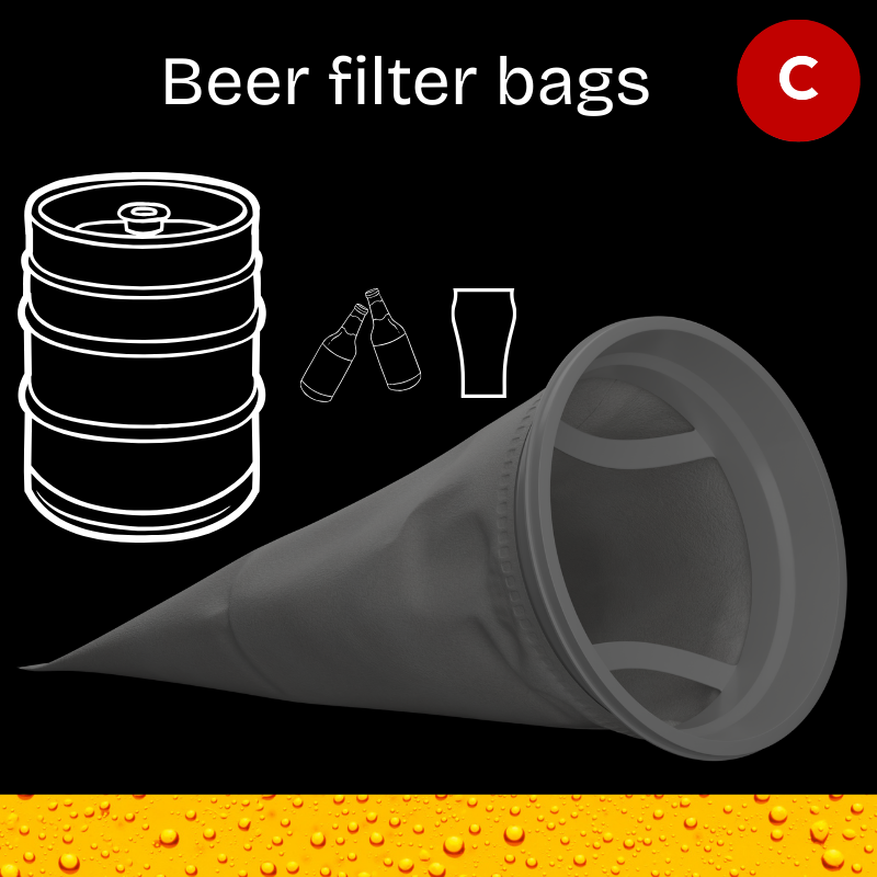 Beer filter bags