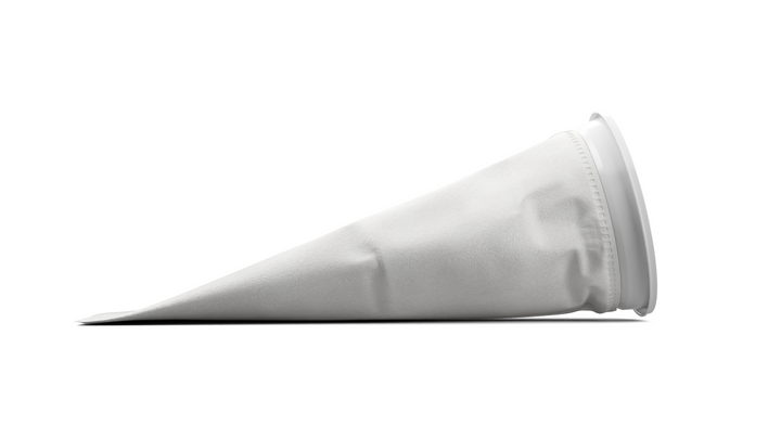 CB-PPF101WN-FB Filter Bag, Size 1 (7" x 16") Filter Bag, 10 micron, Polypropylene felt, Universal W Collar, individually wrapped, suitable for industrial and food use, strong welded seams
